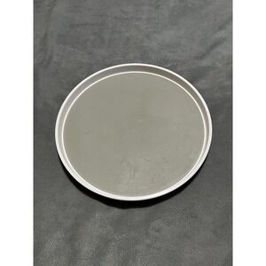 Large 15" Lazy Susan Turn Table White/gray Spins‎ Easily